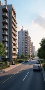 Строительство жилых комплексов в России
