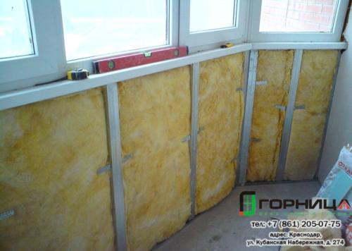 Как правильно утеплить лоджию?