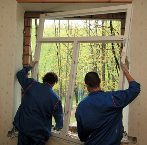Монтаж окон