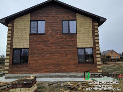 Остеклен объект в ст.Григорьевской профилем Elex, стеклопакет solar